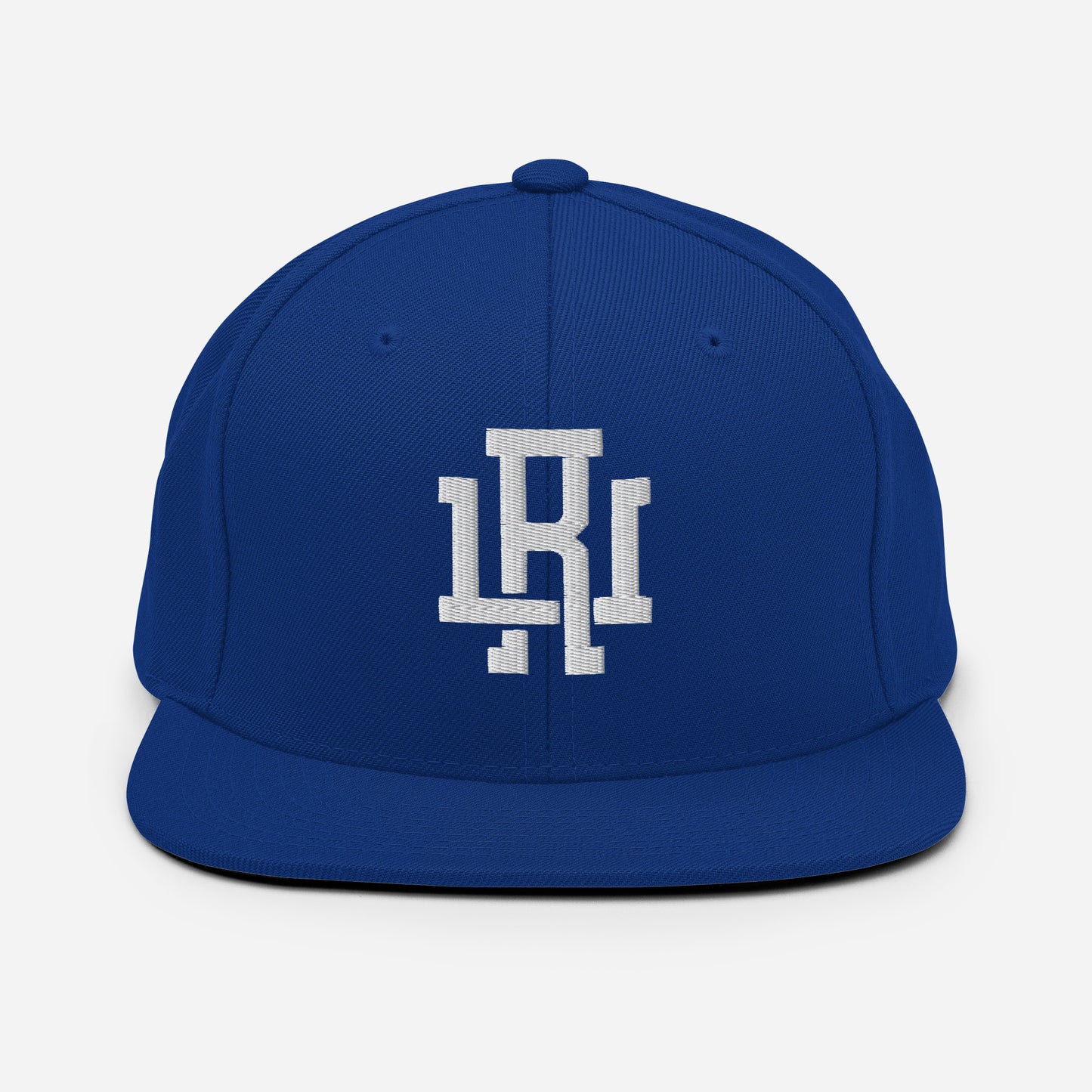 Royal Blue/White Snapback Hat