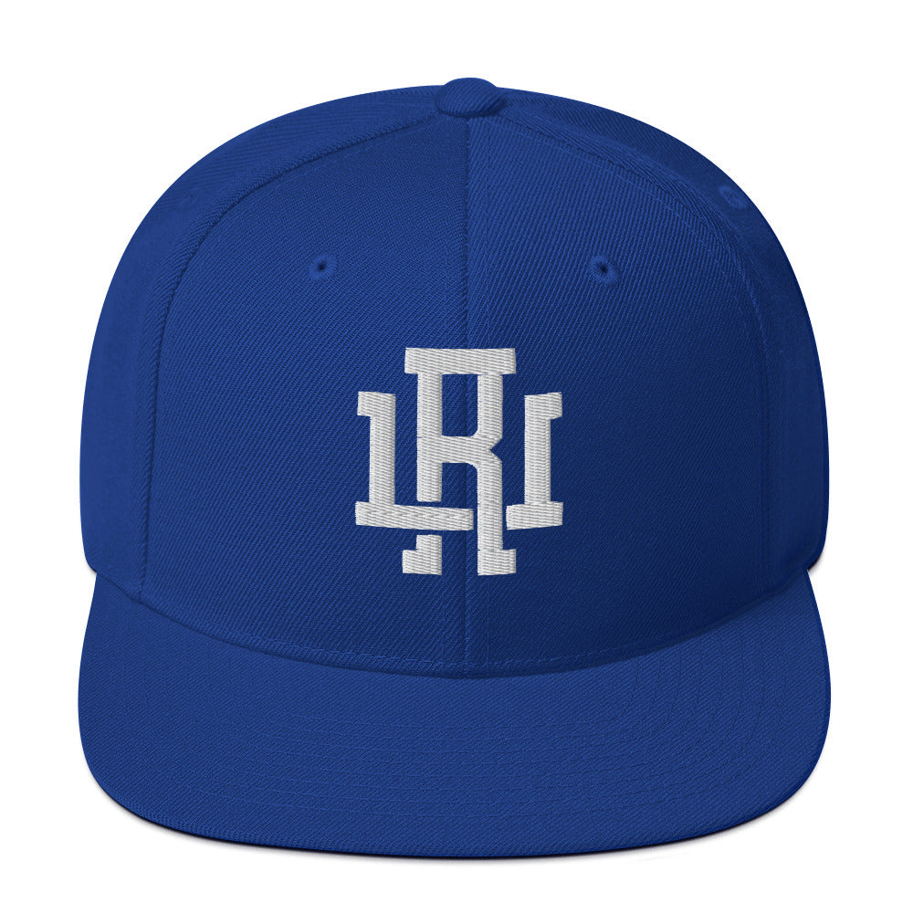 Royal Blue/White Snapback Hat