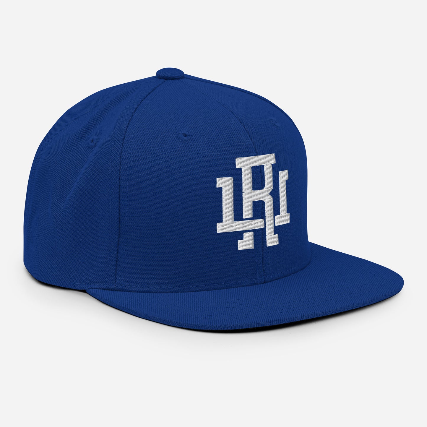 Royal Blue/White Snapback Hat