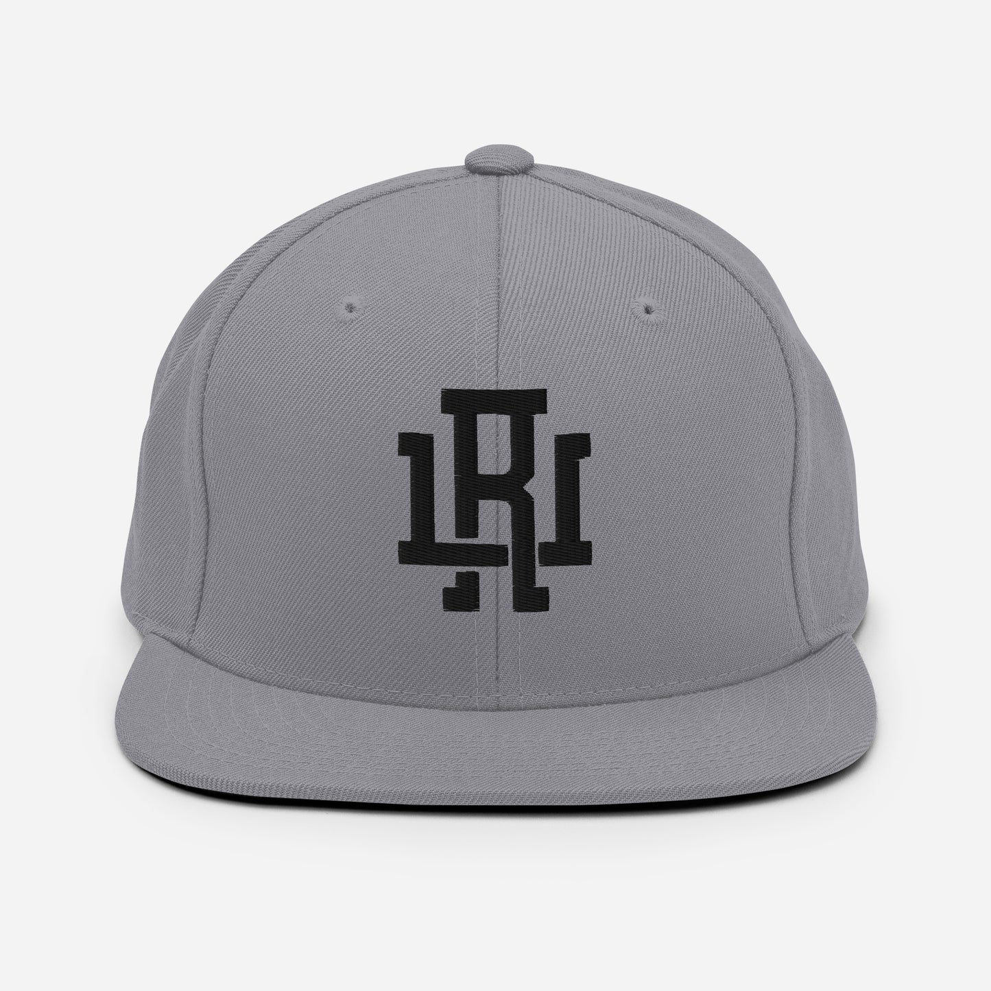 Grey/Black Snapback Hat