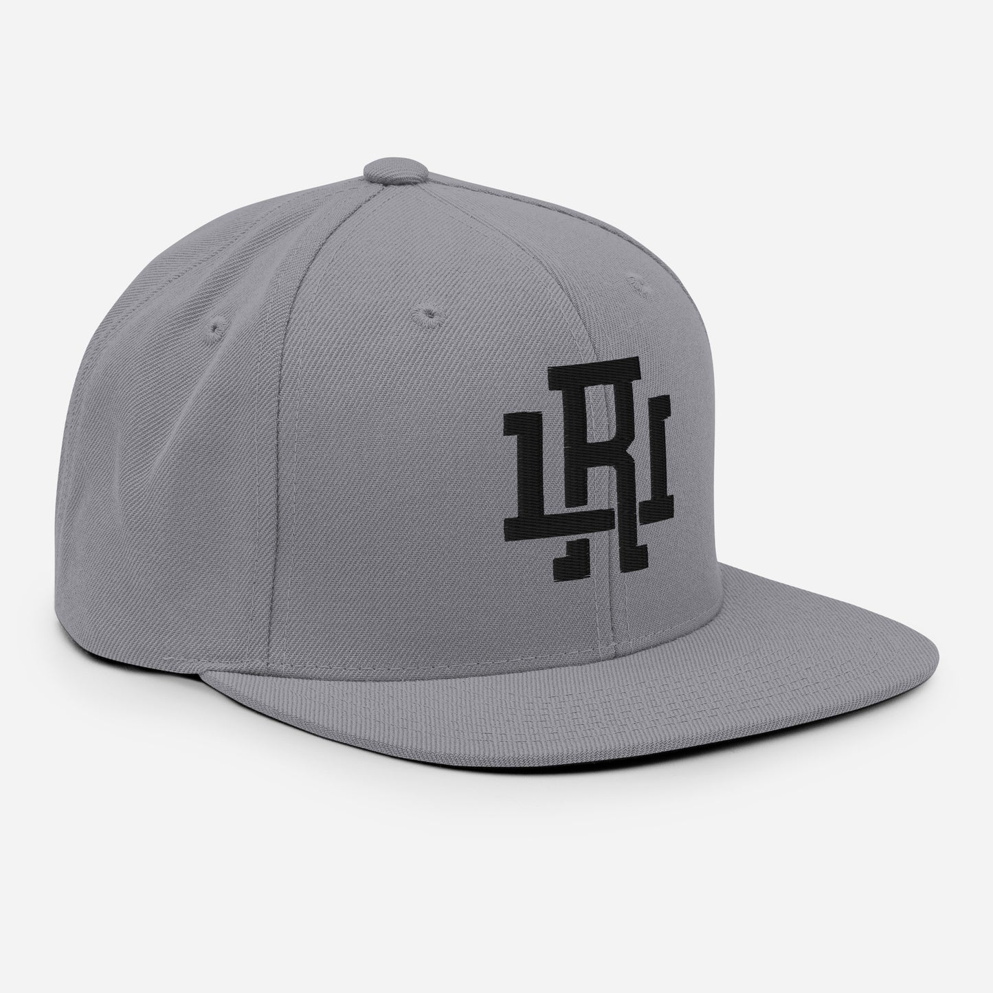 Grey/Black Snapback Hat